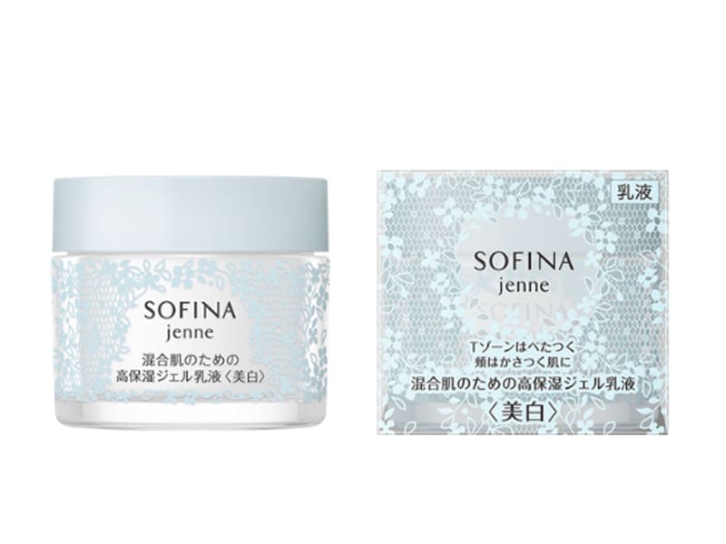 SOFINA 透美　混合肌適用 飽水控油雙效水凝乳液 ＜美白＞